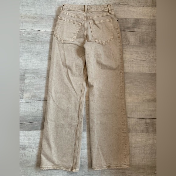 Abercrombie tan wide leg pants🤍 - Picture 5 of 6